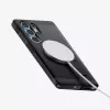 Capa Spigen Galaxy S25 Ultra Tough Armor AI preta com suporte de secretária