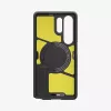 Capa Spigen Galaxy S25 Ultra Tough Armor AI gunmetal monocromática