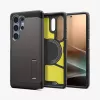 Capa Spigen Galaxy S25 Ultra Tough Armor AI gunmetal monocromática