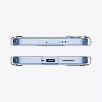 Capa Spigen Ultra Hybrid Crystal Clear para Samsung Galaxy S25, transparente
