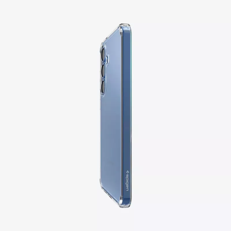 Spigen Ultra Hybrid Crystal Clear Capa para Samsung Galaxy S25, transparente