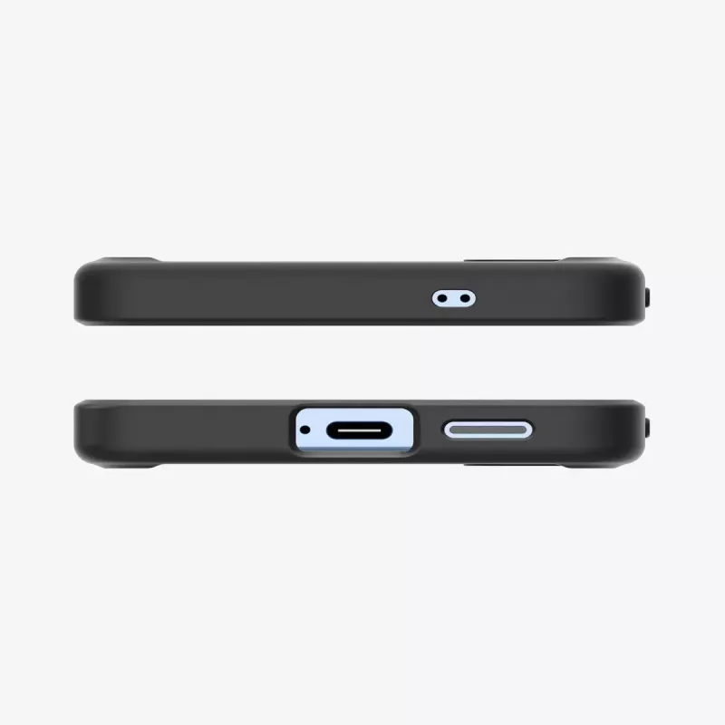Spigen Ultra Hybrid Frost Black Capa para Samsung Galaxy S25, preta