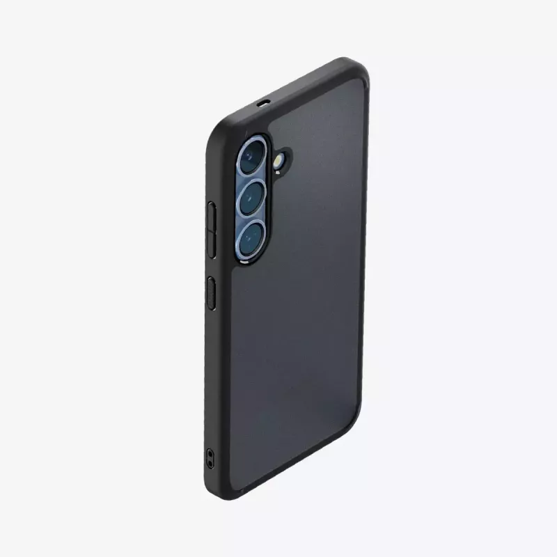 Spigen Ultra Hybrid Frost Black Capa para Samsung Galaxy S25, preta