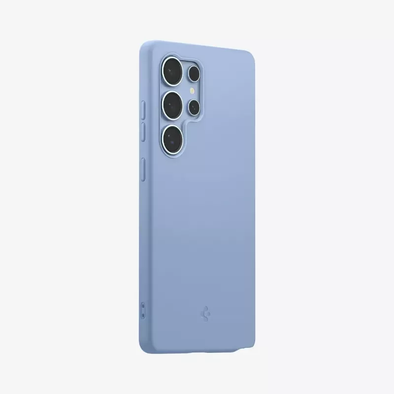 Capa Spigen Galaxy S25 Ultra Silicone Fit MagFit azul-safira