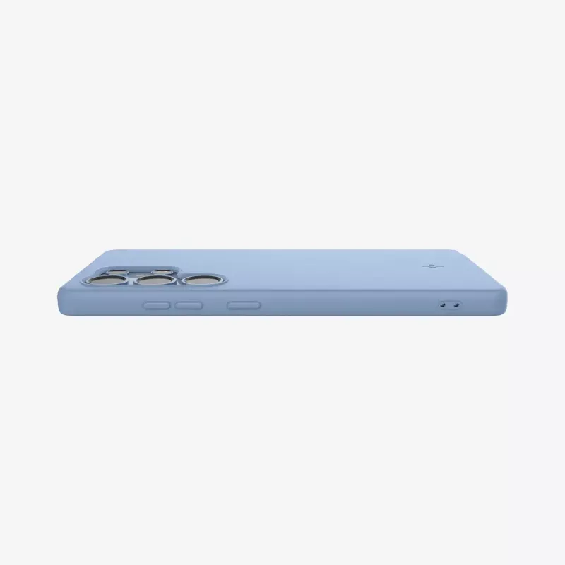 Capa Spigen Galaxy S25 Ultra Silicone Fit MagFit azul-safira