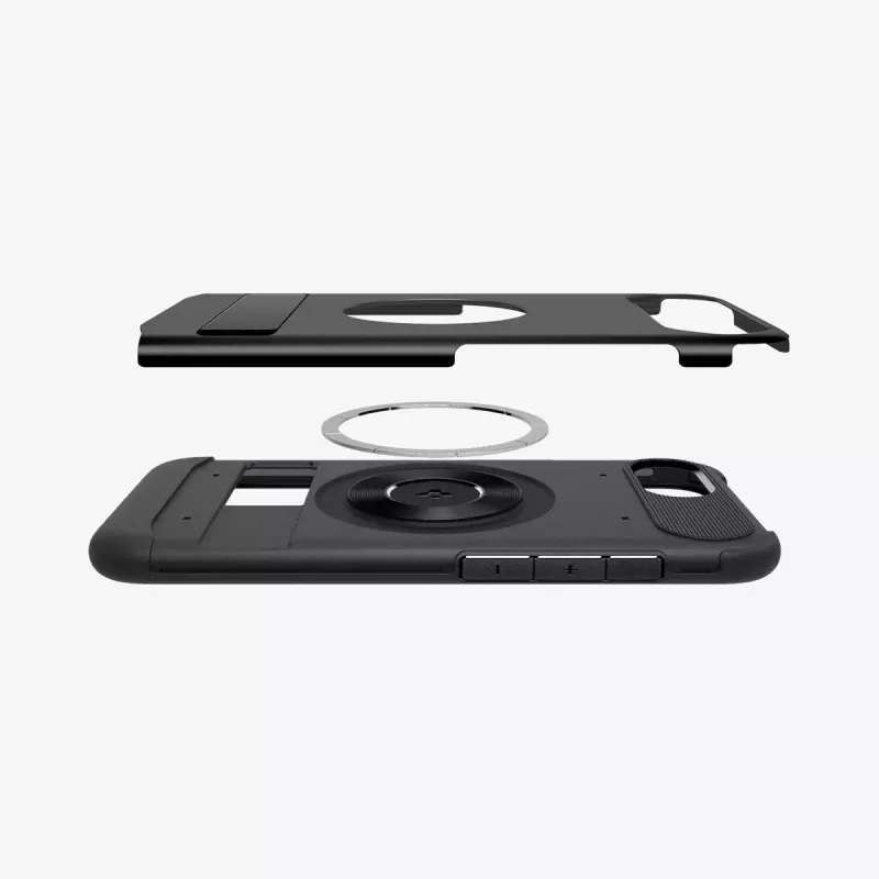 Capa Spigen Slim Armor iPhone 16e preta