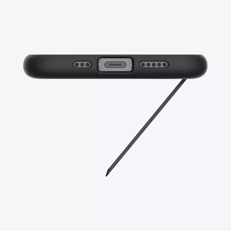 Capa Spigen Slim Armor iPhone 16e preta