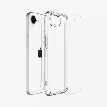 Capa Spigen Ultra Hybrid iPhone 16e transparente 6,1 polegadas