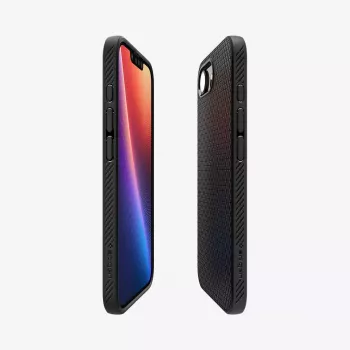 Capa Spigen Liquid Air iPhone 16e preta mate