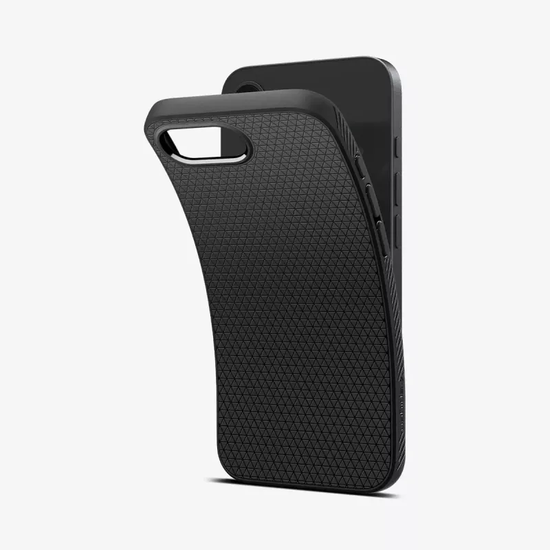 Capa Spigen Liquid Air iPhone 16e preta mate