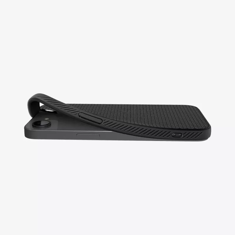 Capa Spigen Liquid Air iPhone 16e preta mate