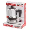 Cafeteira moka Pedrini MyMoka induction castanha em aço inoxidável