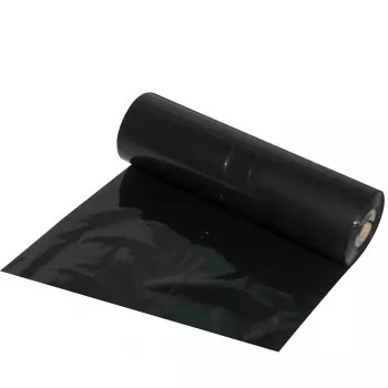 Fita para impressora de etiquetas Brady R6000HF-110X70/O — preta, 110 mm × 70 m, núcleo 1,27 cm, compatível com BBP11/BBP12