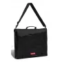 Mala de mão/mala de ombro Aristo AR7064 — plástico, preto, interior vermelho, unissexo