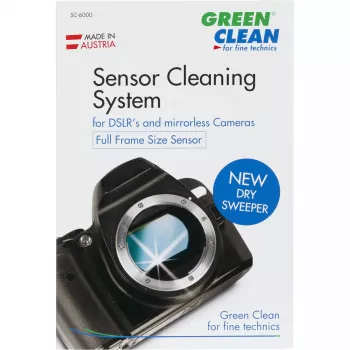 Conjunto de limpeza de sensor e objetiva Green Clean SC-6000 — ferramentas para sensor de câmara, objetivas e superfícies óticas