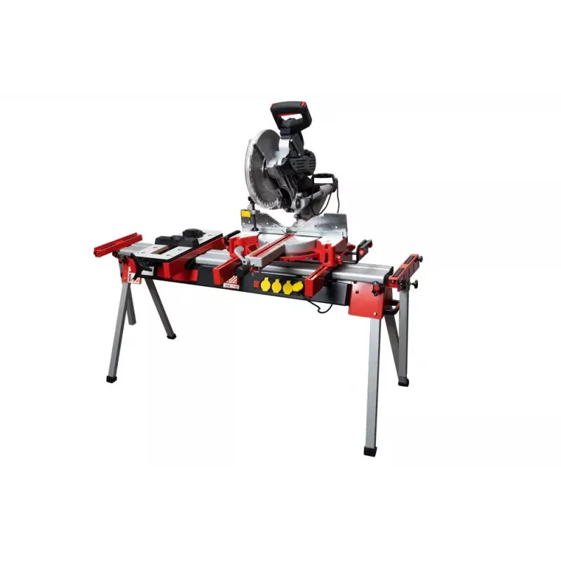 Bancada de trabalho para madeira Holzmann USK2760 metal alumínio preto vermelho 27 kg