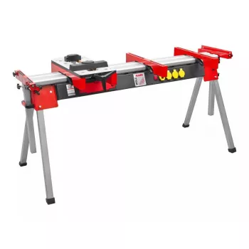 Bancada de trabalho para madeira Holzmann USK2760 metal alumínio preto vermelho 27 kg