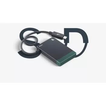 Leitor de cartões Angelbird PKT SD – leitor SD/microSD compacto e portátil, modelo SDCRPKT