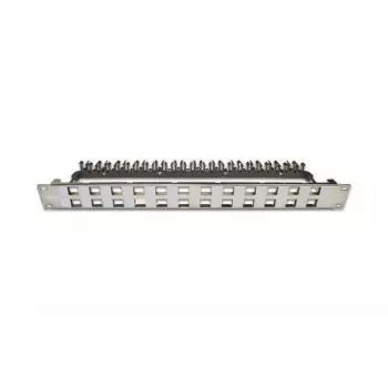 Patch panel 1U Wirewin WKS PANEL 24 níquel fino