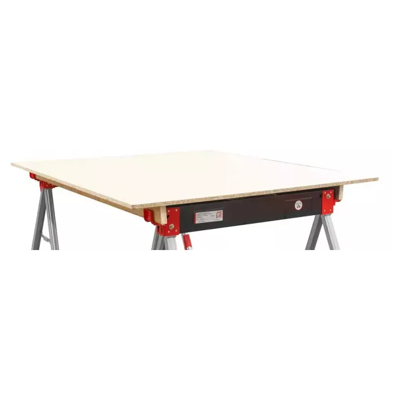 Bancada de trabalho para madeira Holzmann AB1085PRO metal preto cinzento vermelho 9,3 kg