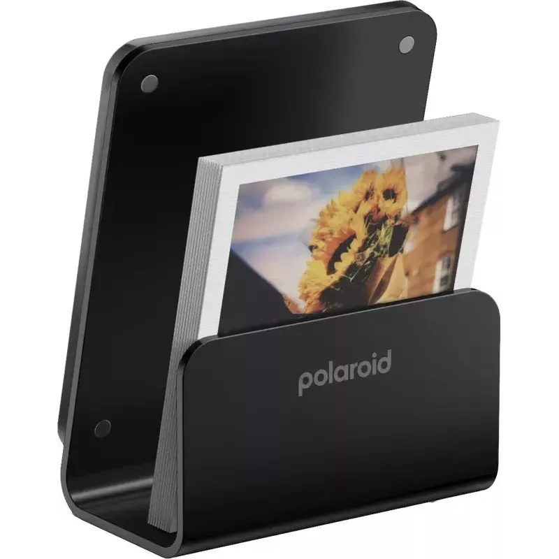 Moldura individual Polaroid 6366 preto acrílico suporte de mesa