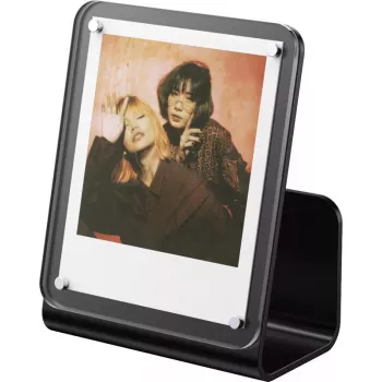 Moldura individual Polaroid 6366 preto acrílico suporte de mesa
