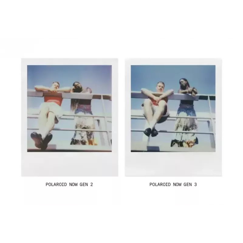 Câmara instantânea Polaroid Now Generation 3 roxa autofoco 0,4–1,3 m