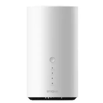 Router móvel STRONG 5G AIRHOME 1900 — Wi‑Fi 7 (802.11be), 7200 Mbps, Multi‑User MIMO, 5G/4G/3G, branco