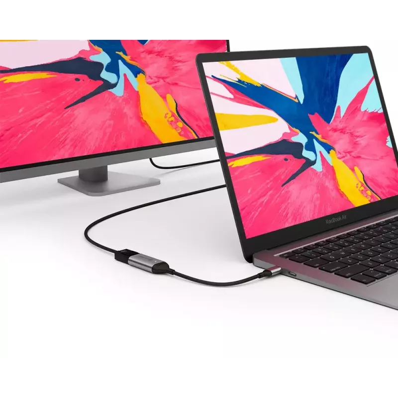 Adaptador ALOGIC 15cm Ultra USB-C macho para DP fêmea 4K 60Hz