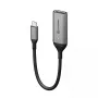 Adaptador ALOGIC 15cm Ultra USB-C macho para DP fêmea 4K 60Hz