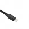 Cabo para telemóvel ALOGIC ELPA8P02-BK preto 2 m USB A Lightning