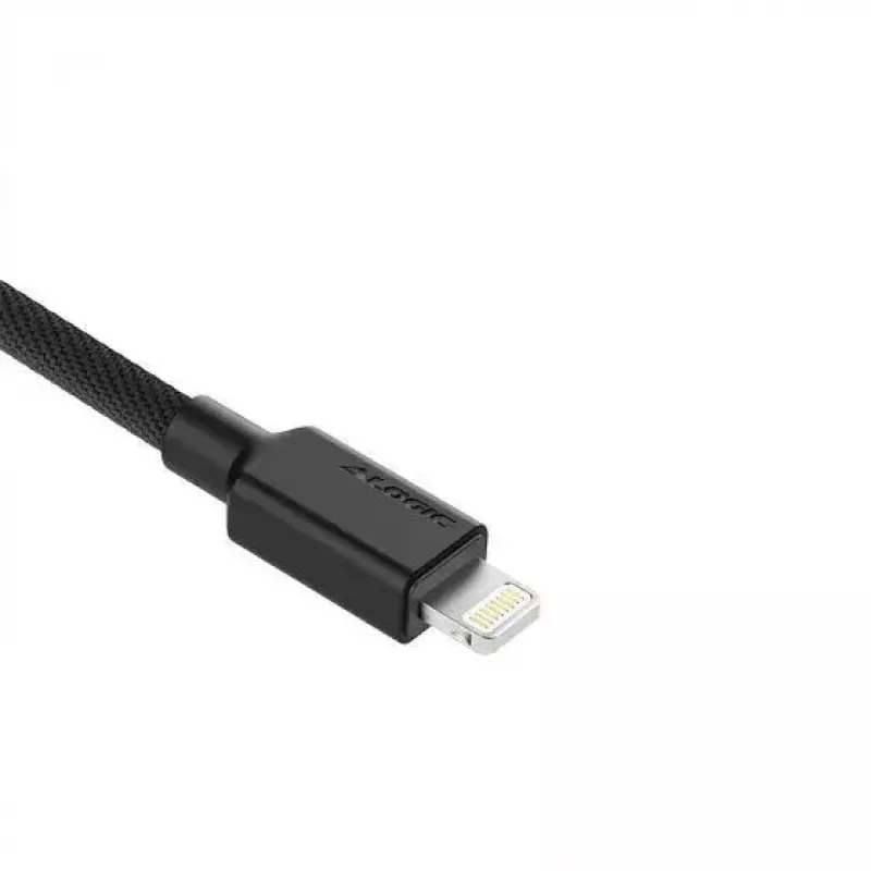Cabo para telemóvel ALOGIC ELPA8P02-BK preto 2 m USB A Lightning