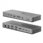Dock para portátil / replicador de portas ALOGIC TB4DU4 — Thunderbolt com fios, 96 W, leitor de cartões SD/MicroSD, 3,5 mm, alumínio/ABS