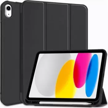 Capa para tablet Tech-Protect para iPad 10.9 (2022) – modelo SC PEN, preta