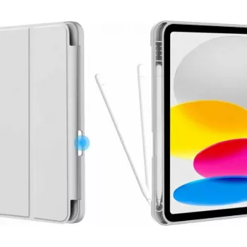 Caneta stylus Tech-Protect SC para iPad 10.9 2022 / 11 2025 — cinzenta