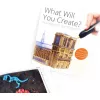 Livro de projetos para 3DOODLER Create (3DR2BK) — guia e modelos de projeto de desenho 3D