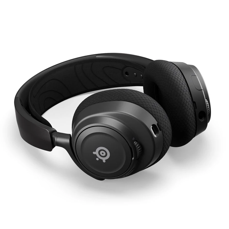 Headset Steelseries Arctis Nova 7 sem fios arco de cabeça gaming USB Type-C Bluetooth preto