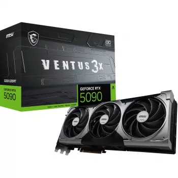 Placa gráfica MSI VENTUS GEFORCE RTX 5090 32G 3X OC NVIDIA 32 GB GDDR7