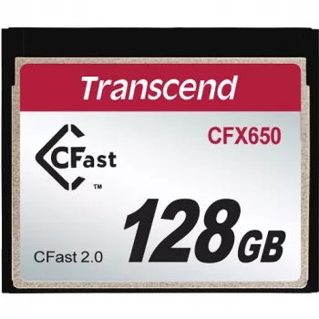 Cartão TRANSCEND CFX650 CFast 2.0 128GB R510MB/s MLC