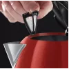 Chaleira Russell Hobbs 20412-70 1,7 L preto, vermelho, aço inoxidável