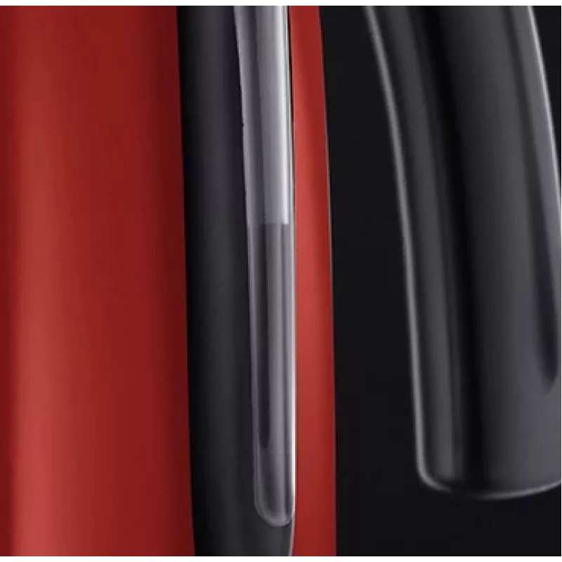 Chaleira Russell Hobbs 20412-70 1,7 L preto, vermelho, aço inoxidável