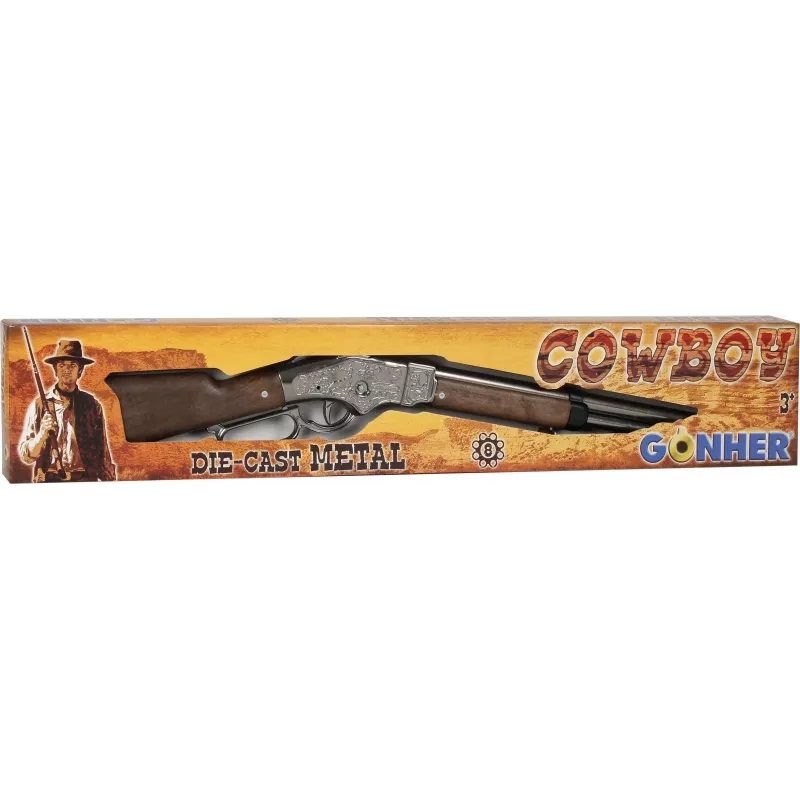Espingarda cowboy de metal Gonher