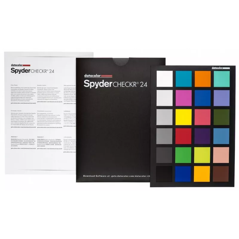 Datacolor SpyderCheckr 24 – cartão de cores universal MINI 24 campos