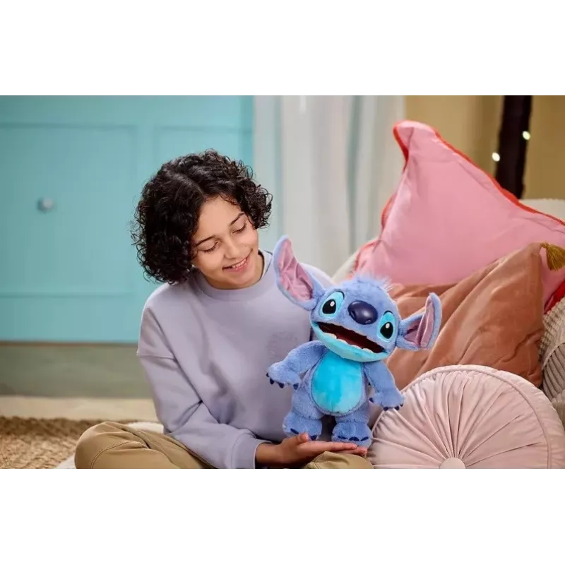 Mascote interativa Wow! Stuff Disney Real FX boneco Chatty Stitch (DIS-1025-01)
