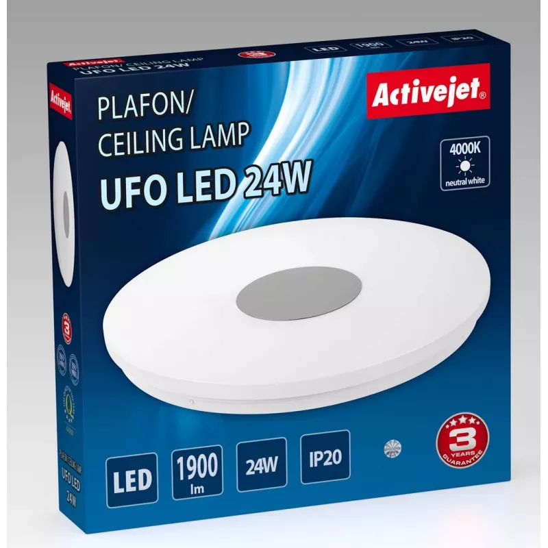 Plafonier LED moderno Activejet UFO LED 24W