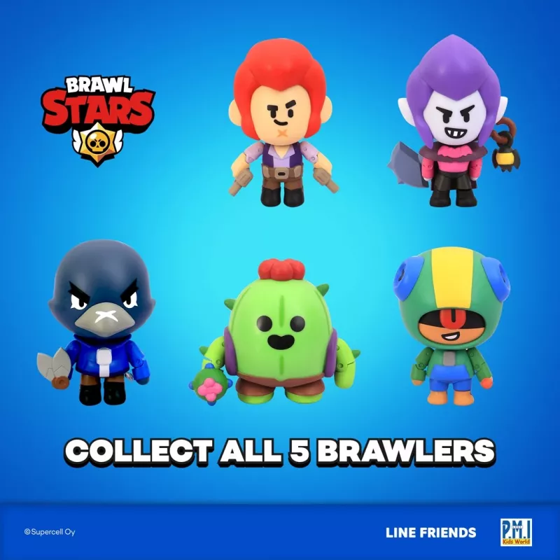 BRAWL STARS S1 Figuras de ação 11cm - COLT