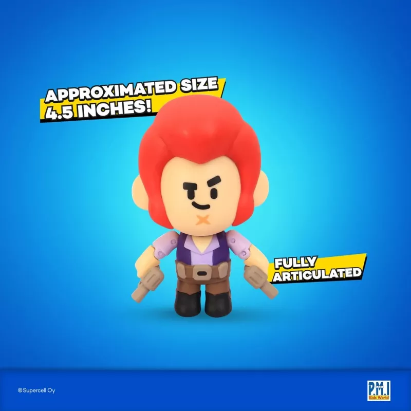 BRAWL STARS S1 Figuras de ação 11cm - COLT