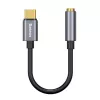 Baseus L54 Adaptador de áudio USB-C + minijack 3,5 mm (Preto+Cinzento)