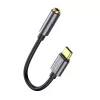 Baseus L54 Adaptador de áudio USB-C + minijack 3,5 mm (Preto+Cinzento)