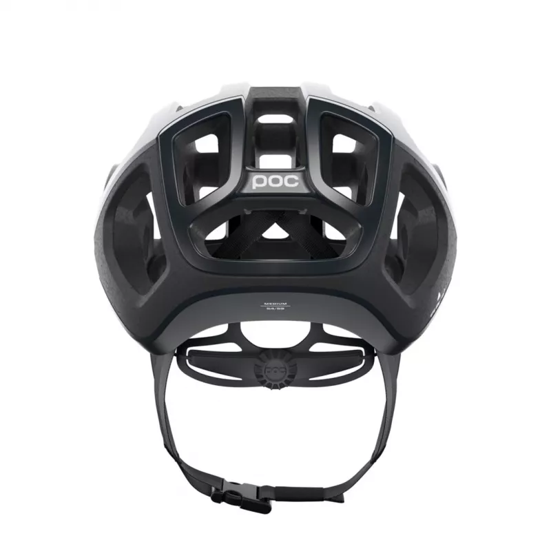 POC VENTRAL LITE Capacete de bicicleta ajustável, tamanho M 54-59 cm, preto